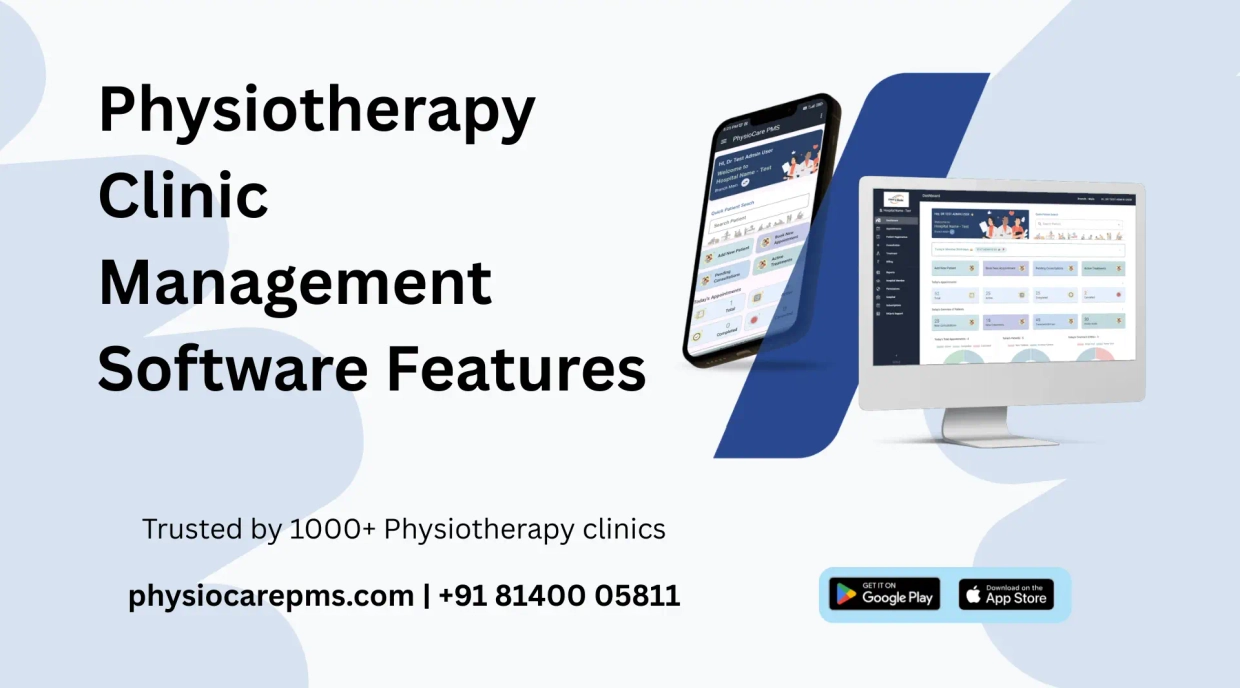 Physiotherapy Clinic Management Software Features