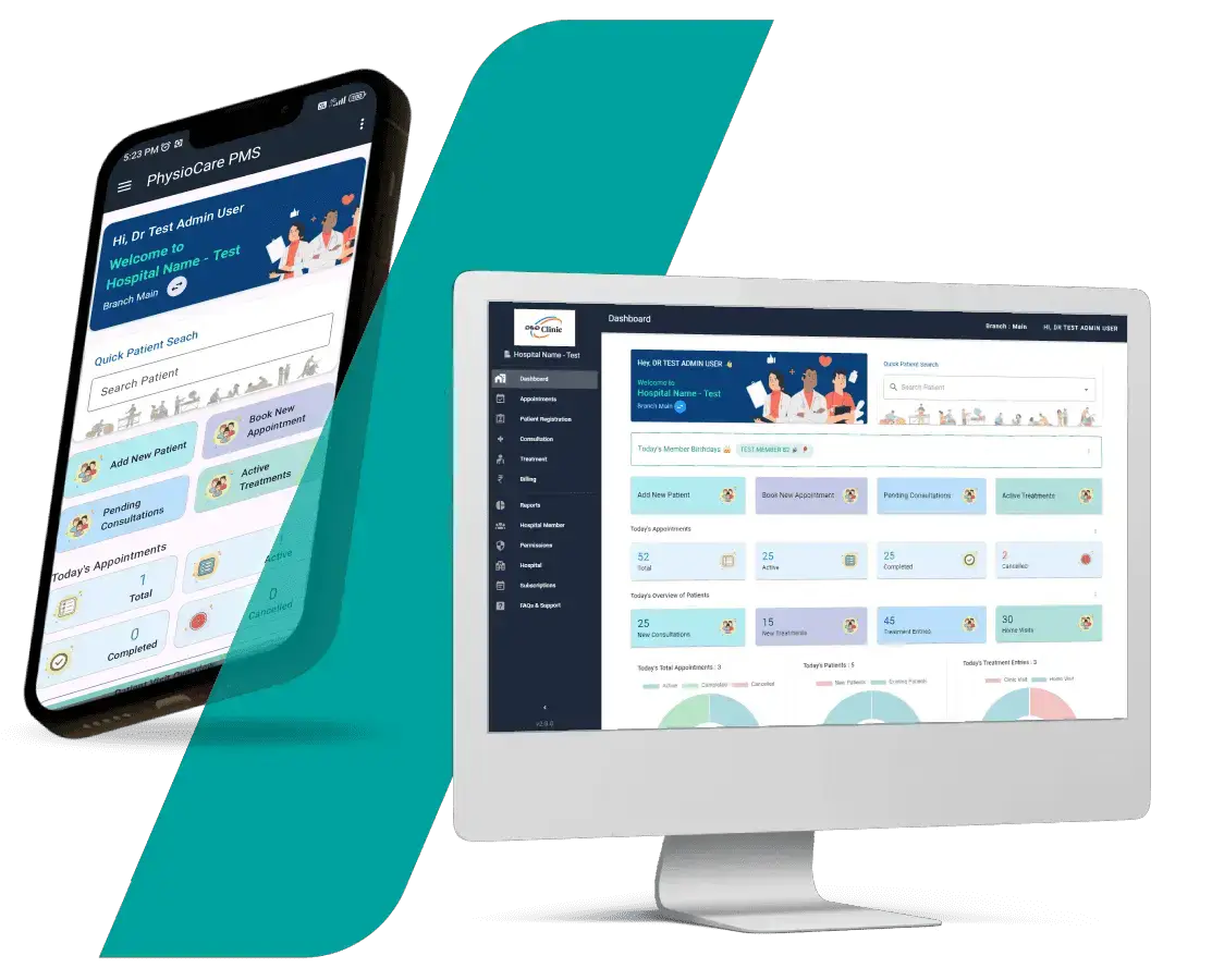 Practo Patient Management Software Practice Management Software | PhysioCare PMS